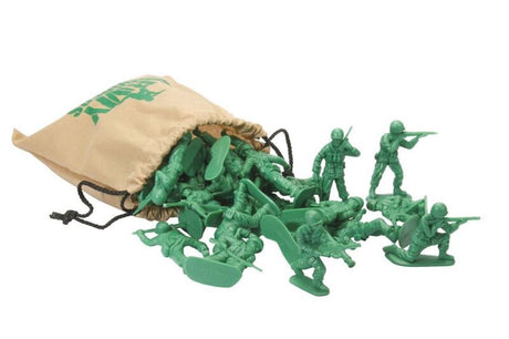 Soldaatjes 15 cm with bag | 12 stuks