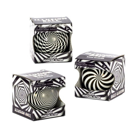Illusiebal met hoge stuiter. 3+ | 6 stuks