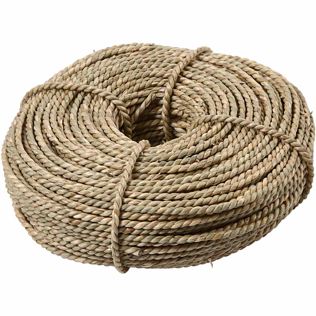 Creativ company zeegras, dikte 2,8-3 mm, naturel, 500 gr