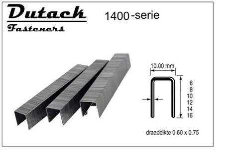 Dutack nieten 1400-serie 10mm p 10000