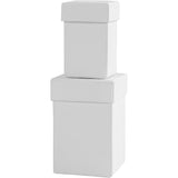 Http: www.cchobby.nl vierkante-dozen-h-7-9-cm-afm-4-5-6-cm-wit-2-stuk-1-set