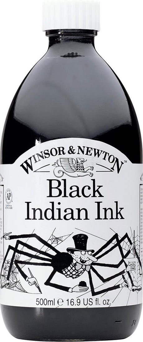 Winsor newton - hobby inkt - oost indische inkt - zwart - 250ml
