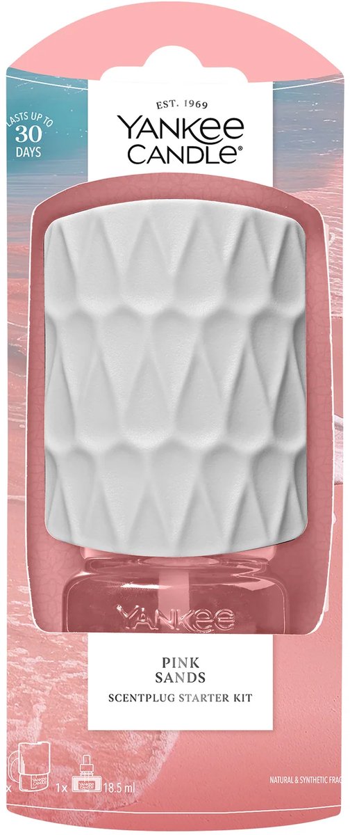 Yankee candle - pink sands - elektrische diffuser starter kit
