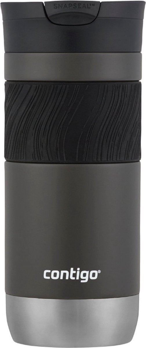 Contigo byron snapseal thermosbeker - sake, roestvrijstalen isoleerbeker, koffiebeker-to-go, lekvrij, houdt tot 7 uur warm, vaatwasserbestendig bpa-vrij deksel, 470 ml