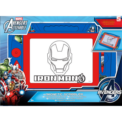 Avengers Avengers Tablero de dibujo magnético + sellos