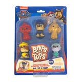 Paw Patrol Bops and Tops Figures 5 pièces