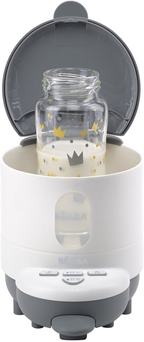 Béaba bib'expresso® flessenbereider - snelle babyfles bereiding - 30s opwarmtijd - instelbare temperatuur - flessenwarmer - bain-marie functie - wit