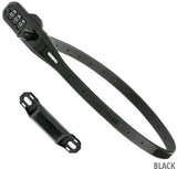 Hiplok z lok combo cable tie lock with steel core and combination lock | orange