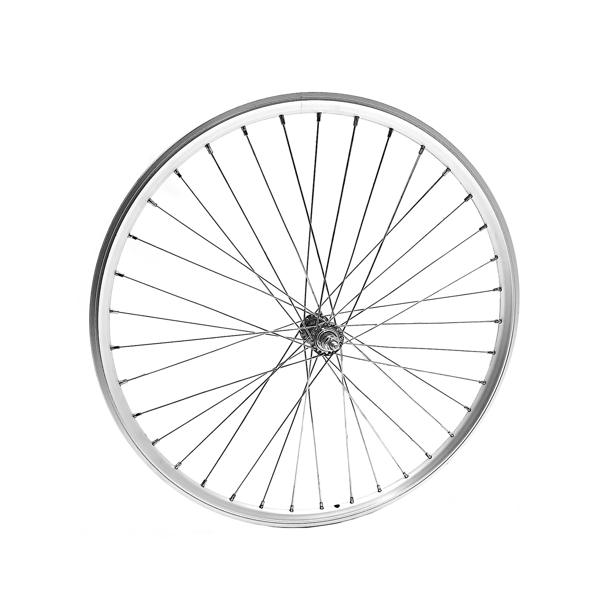 Roue avant 26x1,75 RODI-FIBREWAY Silver, RIM élevé en aluminium