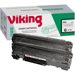 Tonercartridge viking hp cb436a zwart