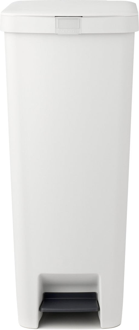 Brabantia stepup prullenbak - pedaalemmer - 40 liter - light grey