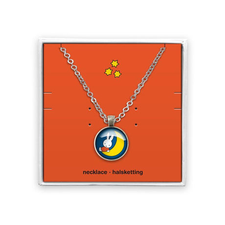Nijntje halsketting op de maan in cadeaudoosje