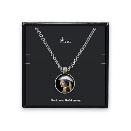 Halsketting vermeer meisje met de parel in cadeaudoosje