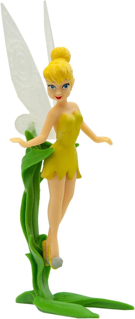 Disney bullyland 12848 – speelfiguur tinkelbel – levensecht en detailrijk vormgegeven – ideaal als taartfiguur, verzamelobject of vrolijk cadeau voor kinderen vanaf 3 jaar