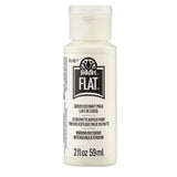 Folkart • flat ultra matte acrylic paint coconut milk 59ml