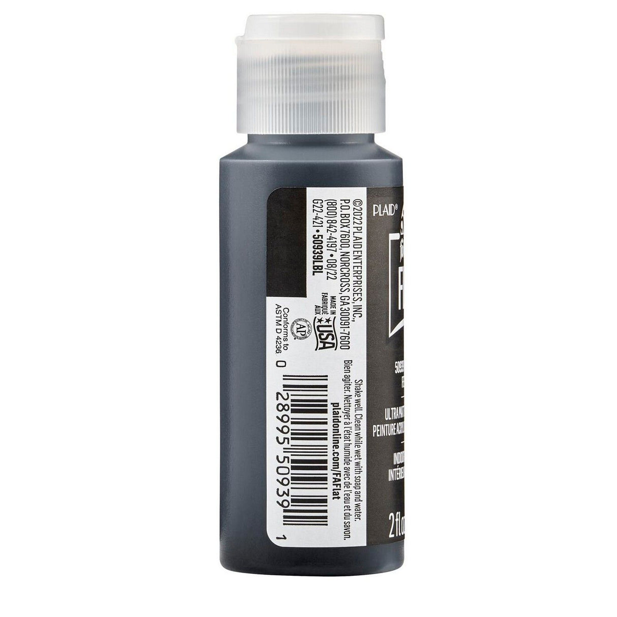 Folkart • flat ultra matte acrylic paint flat iron 59ml