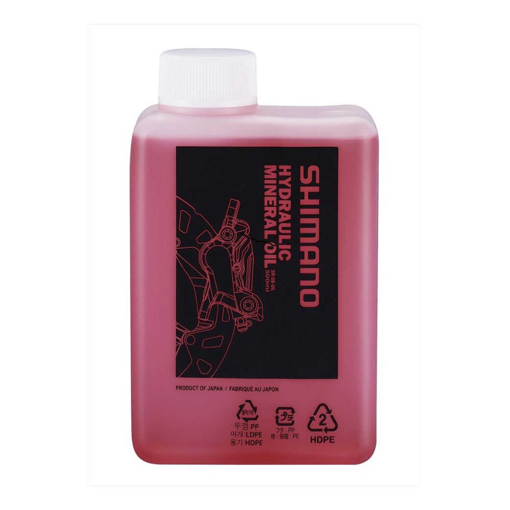 Shimano hydraulisk mineralolja. Flaska 1000 ml