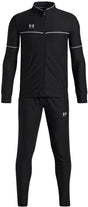 Under armour ua b challenger tracksuit-blk jongens trainingspak - zwart - wit