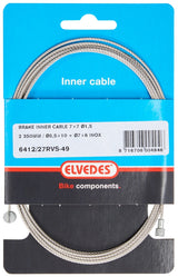 Elvedes Rem Binnenkabel 2250 mm de acero inoxidable V-N-NIPPEL 6412 27RVS-49