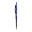 Quantore balpen drukknop blauw medium