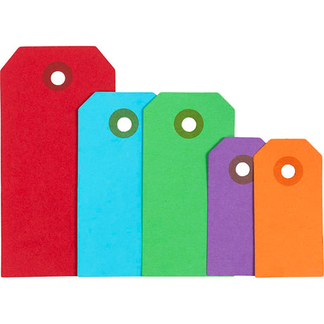 Creativ company http: www.cchobby.nl manilla-labels-afm-3x6-4x8-5x10-cm-220-gr-diverse-kleuren-500-stuk-1-doos