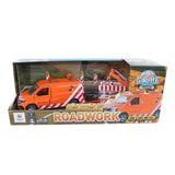 Kids globe volkswagen transporter met pijlwagen met licht die cast pb 27,5cm