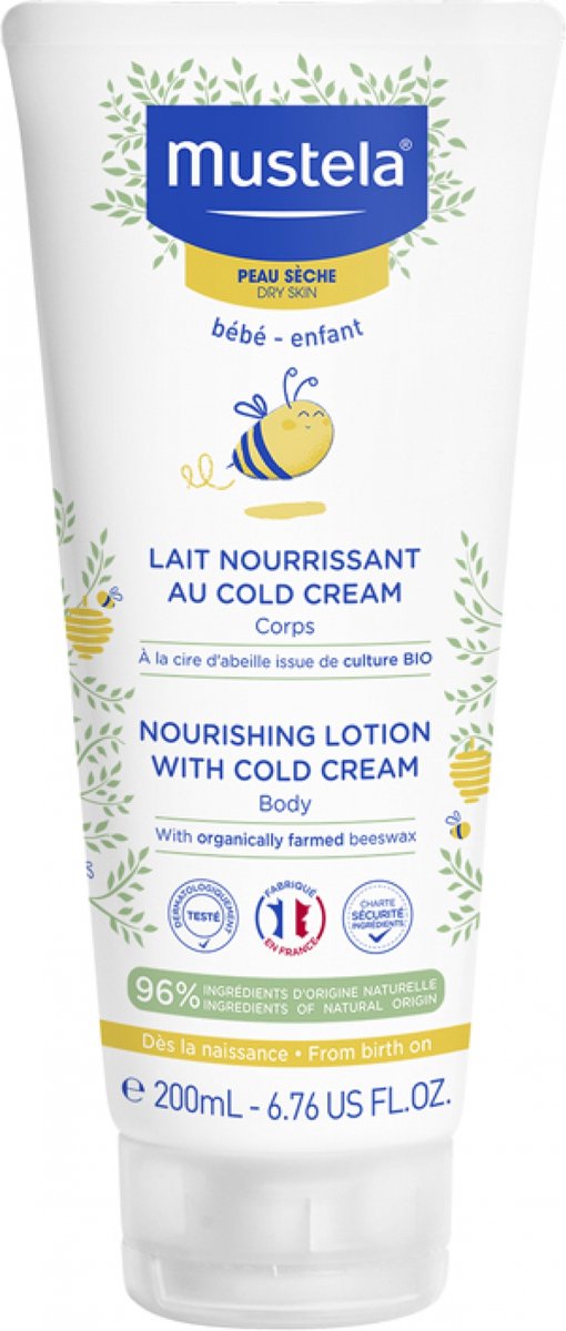 Mustela nourishing lotion with cold cream - 200 ml