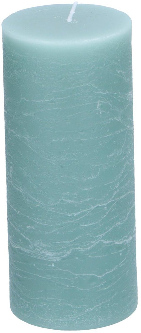 Arti casa stompkaars ø7 x 16 cm - 65 branduren - mintgroen