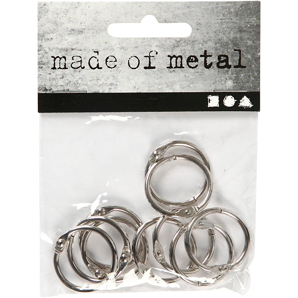 Creativ company http: www.cchobby.nl boekbindersring-d-19-mm-dikte-2-mm-10-stuk-1-doos