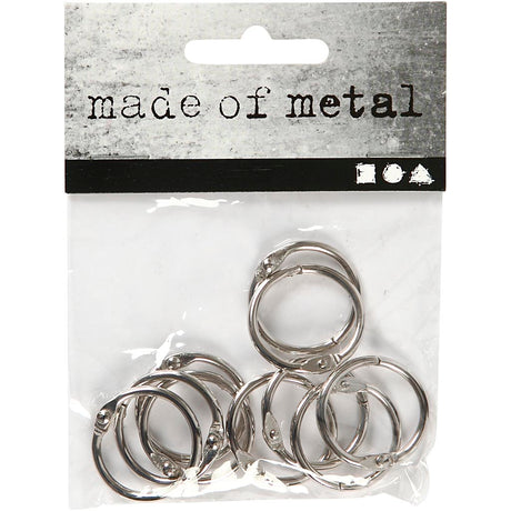 Creativ company http: www.cchobby.nl boekbindersring-d-19-mm-dikte-2-mm-10-stuk-1-doos