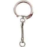 Creativ company https: www.cchobby.nl sleutelhanger-met-ketting-l-6-cm-d-2-3-cm-5-stuk-1-doos