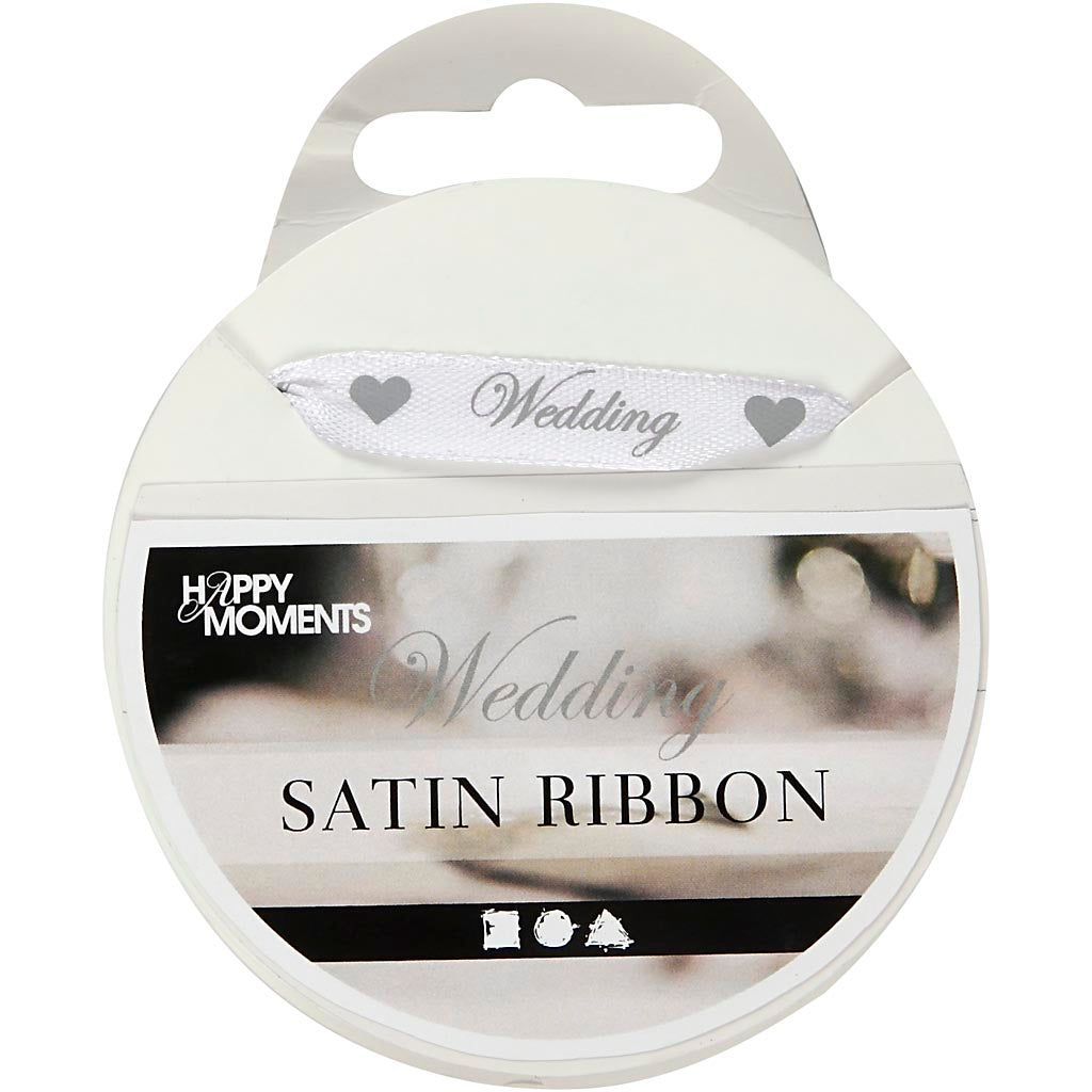 Http: www.cchobby.nl satijnlint-b-10-mm-wit-8-m-1-rol