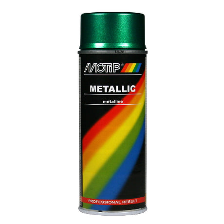 Motip metallic groen spuitbus 400ml
