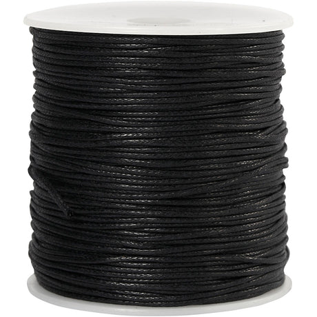 Creativ company http: www.cchobby.nl katoenkoord-dikte-1-mm-zwart-100-m-1-doos-51514