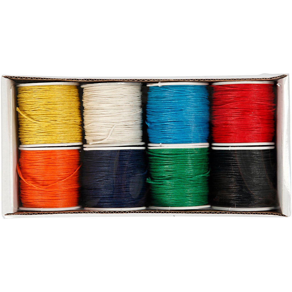 Creativ company katoenkoord set 1 mm basis 8x40 m