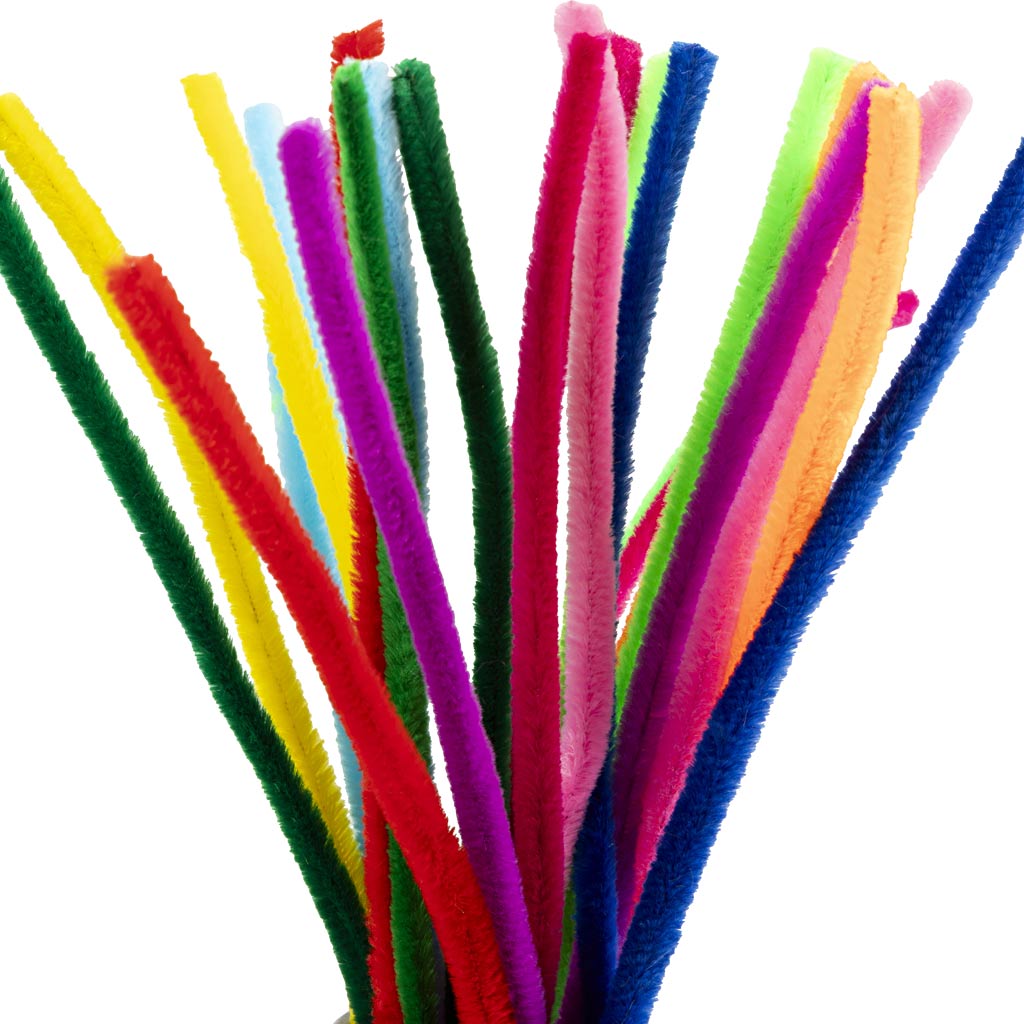 Https: www.cchobby.nl chenille-l-30-cm-dikte-9-mm-diverse-kleuren-25-div-1-doos