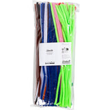 Creativ company http: www.cchobby.nl chenille-l-30-cm-dikte-6-mm-diverse-kleuren-200-div-1-doos
