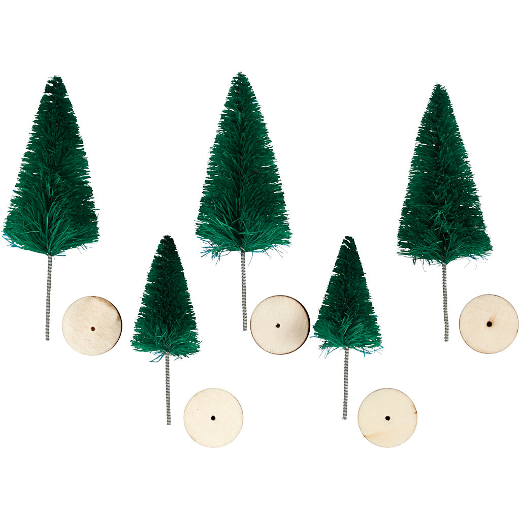 Http: www.cchobby.nl kerstbomen-h-40-60-mm-groen-5-stuk-1-doos