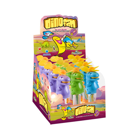 Funny candy dino fan pop (12x 15gr)