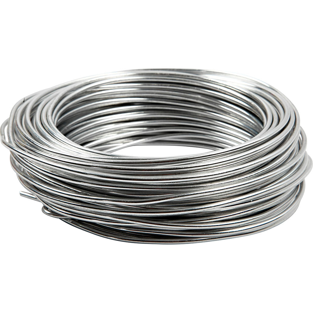 Creativ company aluminium draad 3 mm zilver 29 m