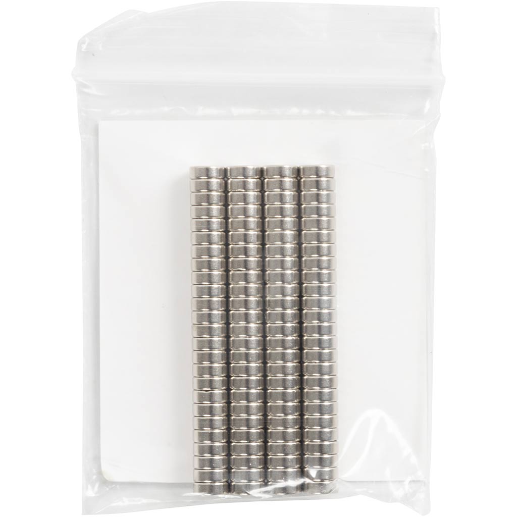 Creativ company http: www.cchobby.nl krachtige-magneten-ndfeb-d-5-mm-dikte-2-mm-100-stuk-1-doos