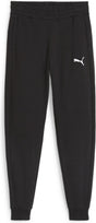 Puma teamgoal casuals pants jr jongens sportbroek - black- white 164