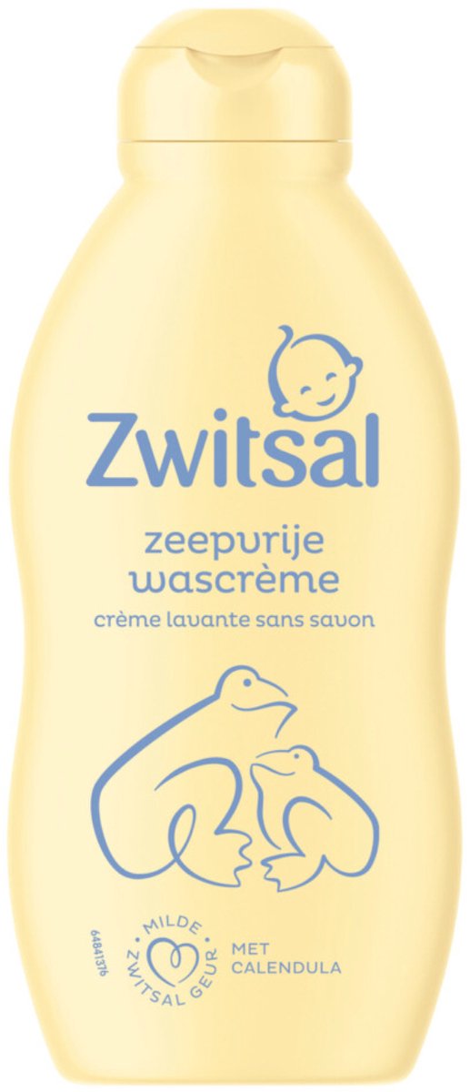 Zwitsal zeepvrije wascrème 200 ml