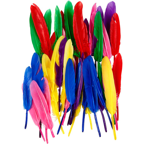 Creativ company http: www.cchobby.nl veren-l-13-cm-diverse-kleuren-48-stuk-1-doos