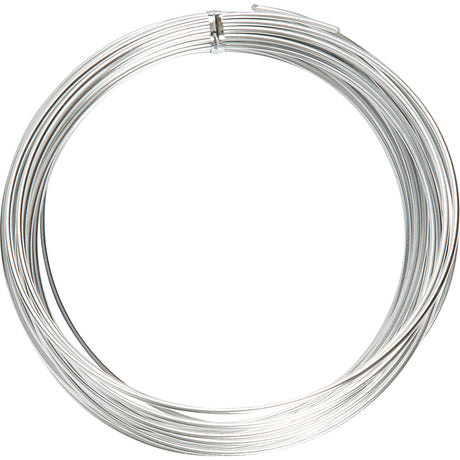 Creativ company http: www.cchobby.nl alu-draad-rond-dikte-2-mm-zilver-10-m-1-rol