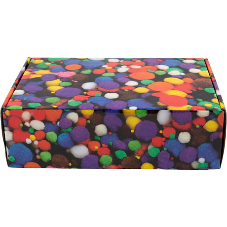 Creativ company http: www.cchobby.nl pompons-d-5-40-mm-ca-720-stuk-diverse-kleuren-200-gr-1-doos