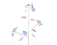 Decoris kunsttsk iriserend 5x15x68cm