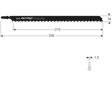 Rotec decoupeerzaagblad dc355 (2st)
