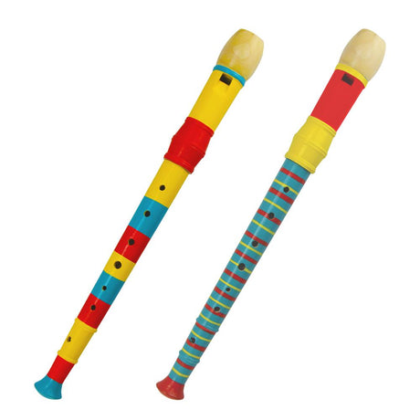 Houten blokfluit 32 cm. 2 ass. 3+ | 2 stuks