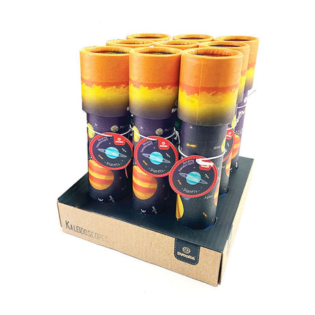 Dsp. kaleidoscopen space. 19x4,5x4,5 cm | 9 stuks